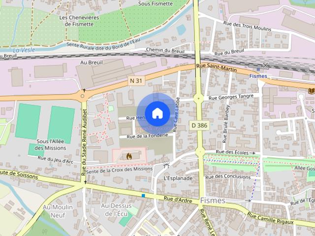 Appartement location à Reims, Fismes