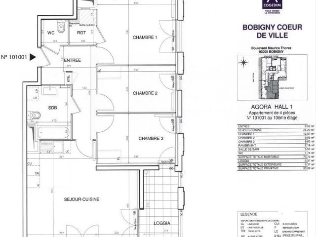 Appartement location à Bobigny