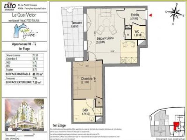 Appartement location à Tours
