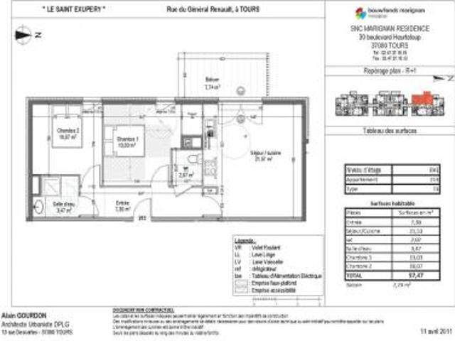 Appartement location à Tours