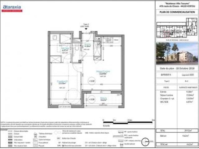 Appartement location à Nantes, Vertou