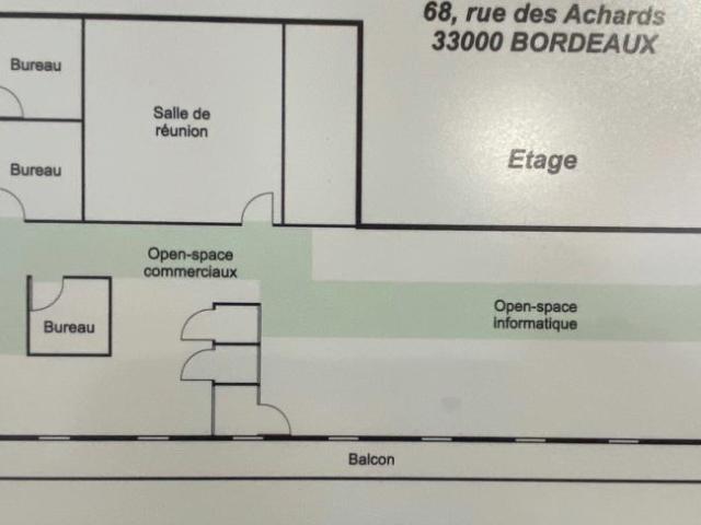 Bureau location à Bordeaux