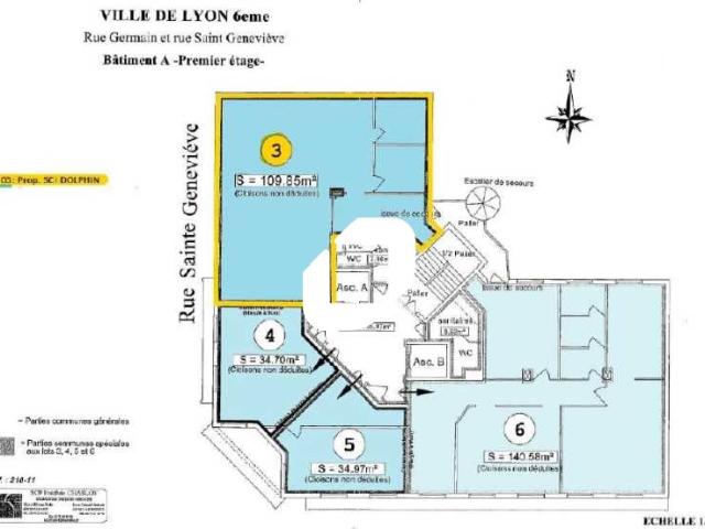 Bureau location à Lyon, Métropole de Lyon