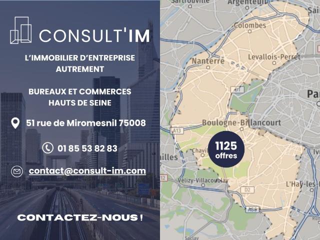 Bureau location à Nanterre, Saint-cloud