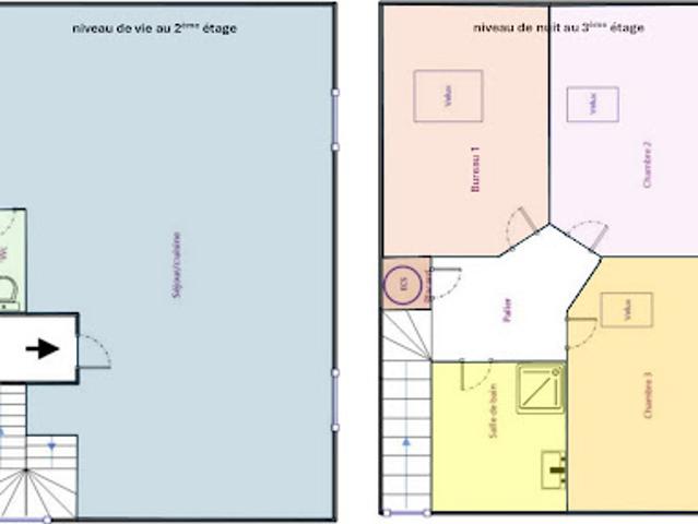 Duplex location à Romans-sur-Isère, Drôme