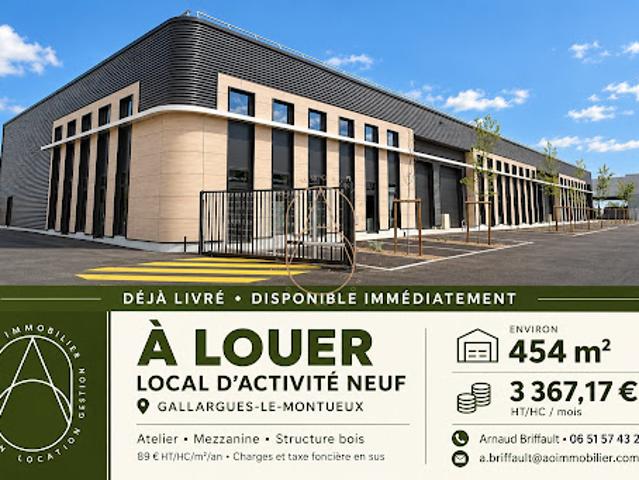 Local Commercial location à Gallargues-le-Montueux, Gard