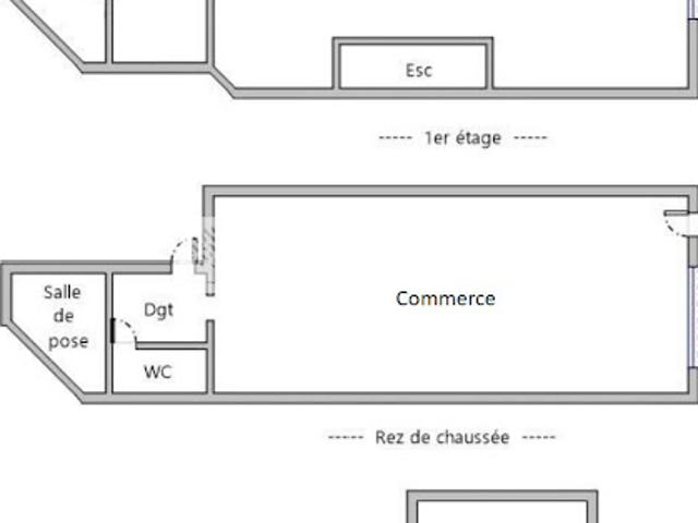 Local Commercial location à Angers