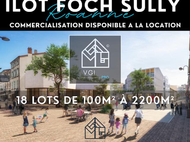 Local Commercial location à Roanne