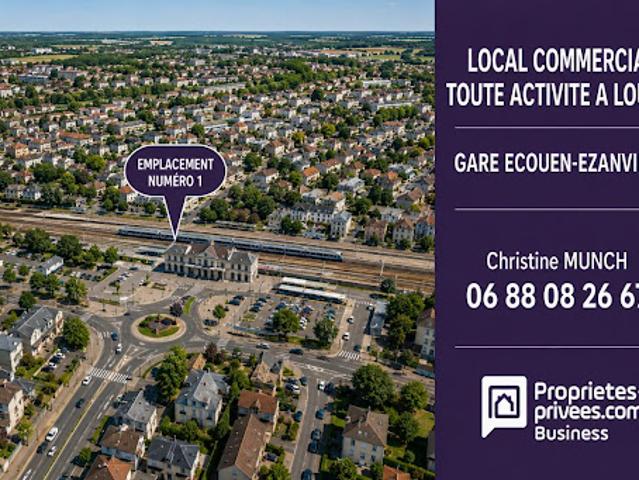 Local Commercial location à Sarcelles, Ecouen