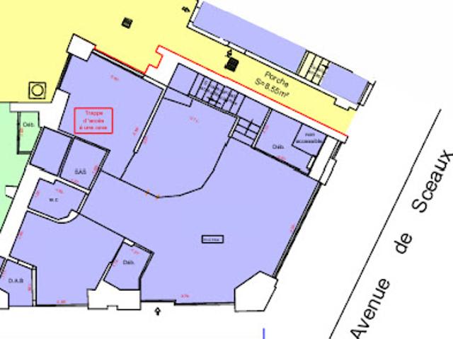 Local Commercial location à Versailles