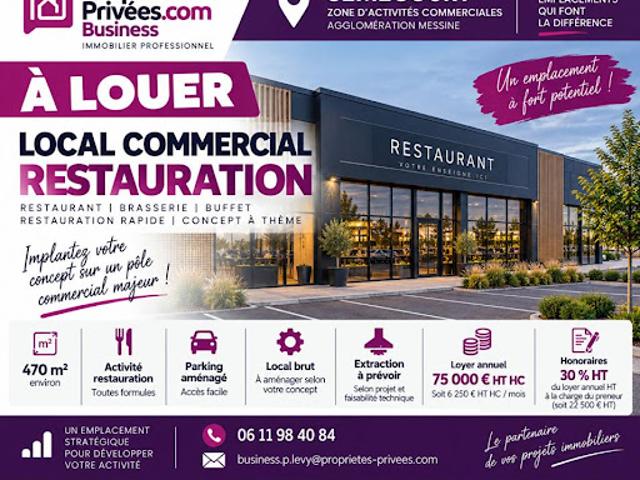 Local Commercial location à Metz, Norroy-le-veneur