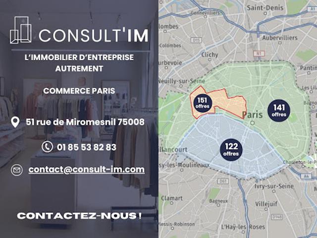Local Commercial location à Paris, Île-de-France