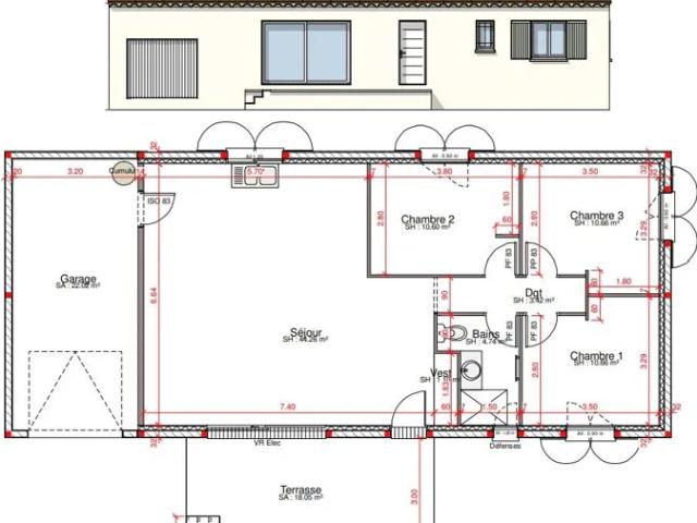 Maison location à Nîmes, Salazac