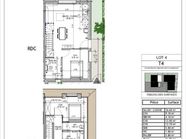 Maison location à Caen, Fontenay-le-marmion