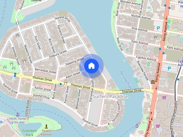 Townhouse for rent in Surfers Paradise, Gold Coast City