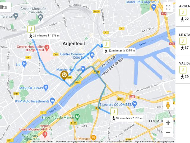 Local Commercial location à Argenteuil