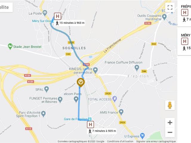 Local Commercial location à Pontoise, Méry-sur-oise