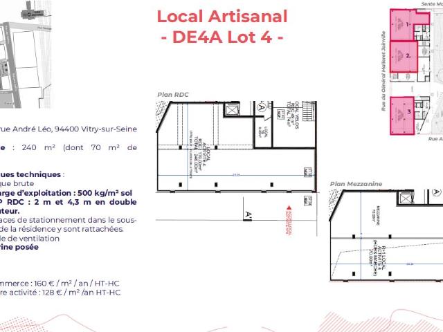 Local Commercial location à L'Haÿ-les-Roses, Vitry-sur-seine