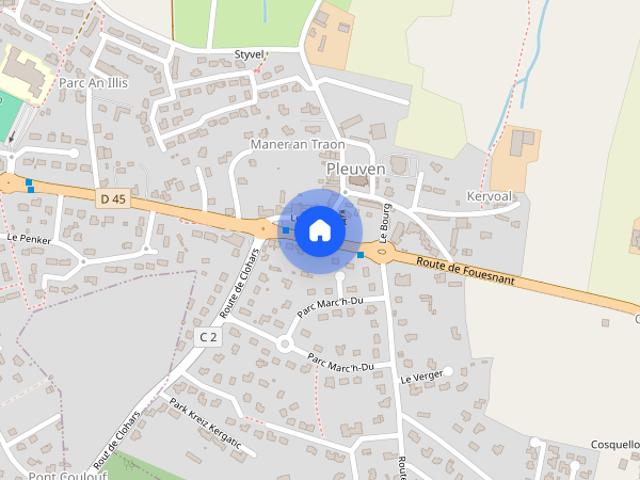 Maison location à Quimper, Bretagne