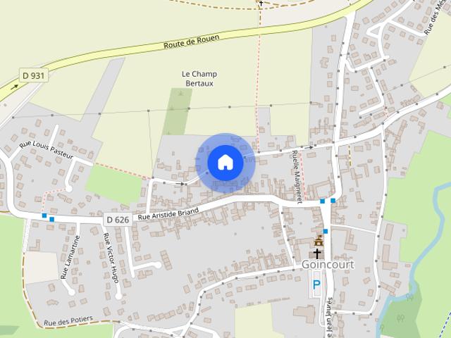 Maison location à Beauvais, Goincourt