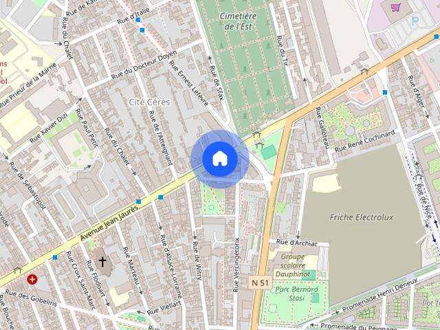 Maison location à Reims