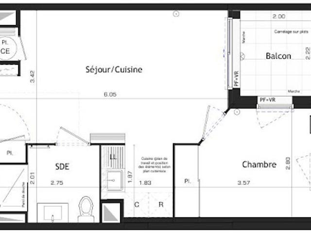 Studio location à Montpellier, Castelnau-le-lez