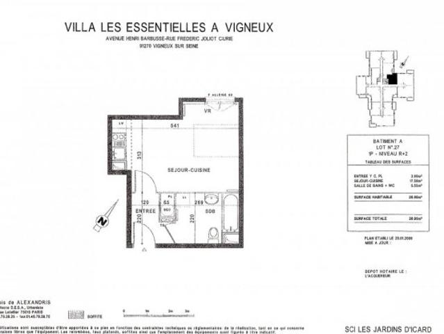 Studio location à Évry, Vigneux-sur-seine