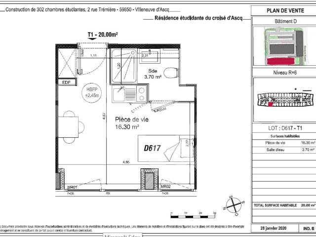 Appartement location à Hôtel-de-Ville, Villeneuve-d'Ascq