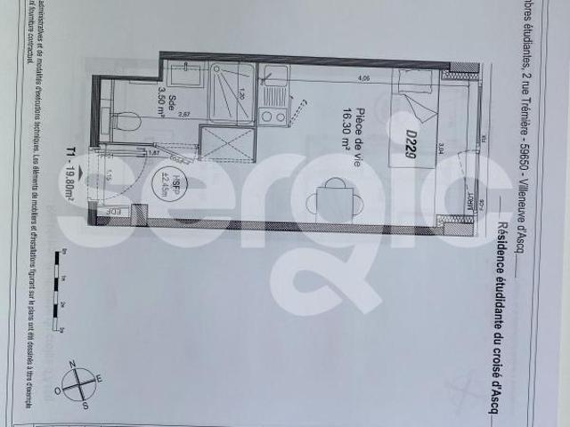 Appartement location à Hôtel-de-Ville, Villeneuve-d'Ascq