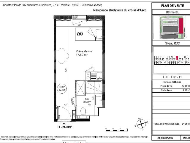 Appartement location à Lille, Villeneuve-d'ascq