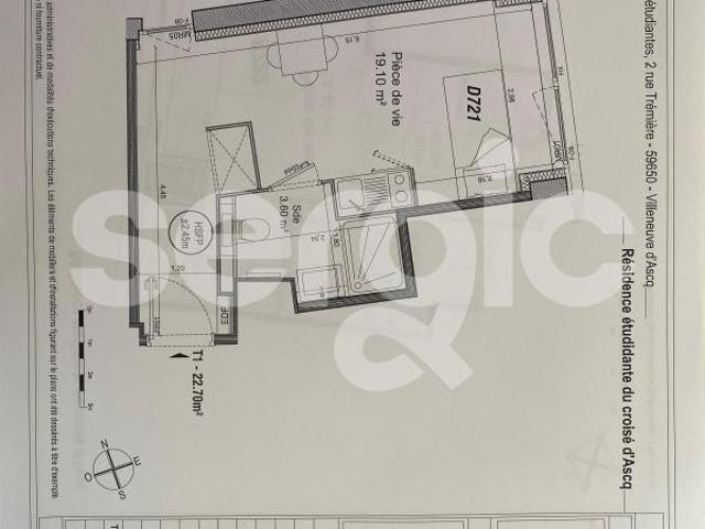 Appartement location à Lille, Villeneuve-d'ascq
