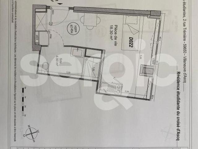 Appartement location à Lille, Villeneuve-d'ascq