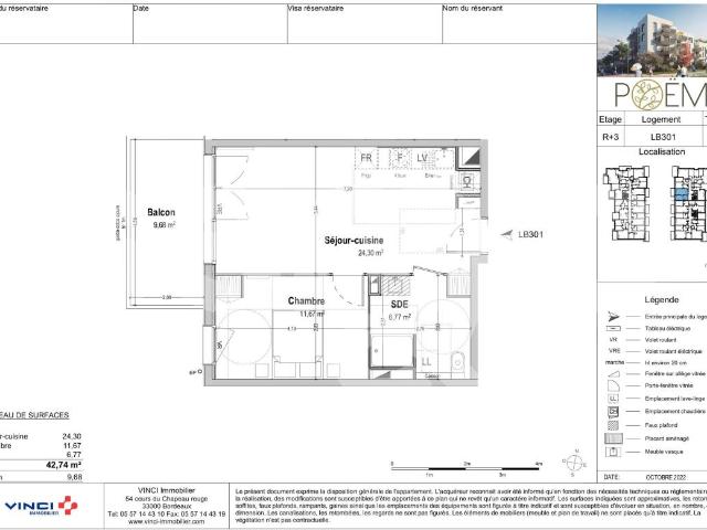 Appartement location à Bordeaux, Bègles