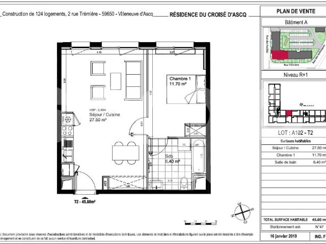 Appartement location à Lille, Villeneuve-d'ascq