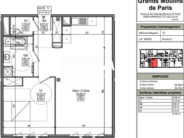 Appartement location à Lille, La Madeleine