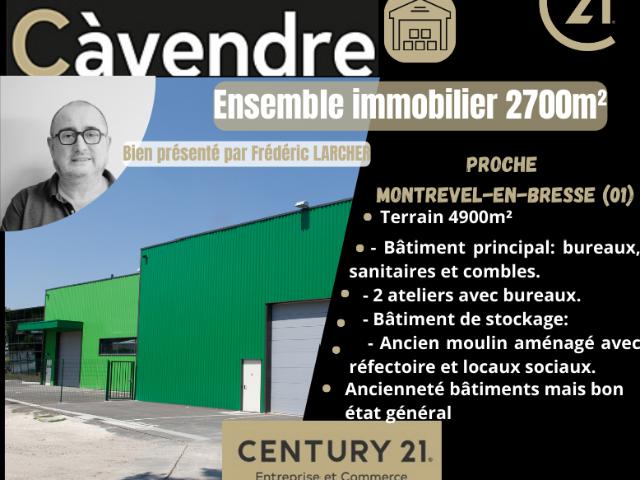 Local Commercial vente à Bourg-en-Bresse, Saint-etienne-sur-reyssouze