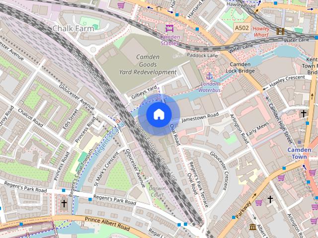Apartment for rent in Primrose Hill, Greater London