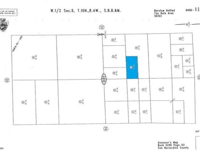 Land for sale in Hinkley, California