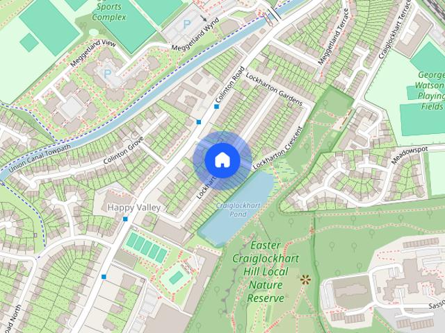 House for rent in Happy Valley, Craiglockhart