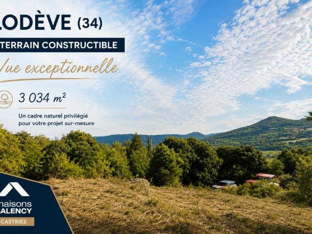 Terrain vente à Lodève