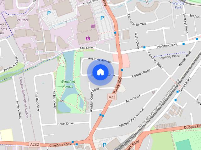 House for rent in London Borough of Croydon, Waddon