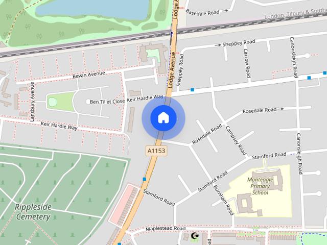 House for rent in Thames View, Greater London
