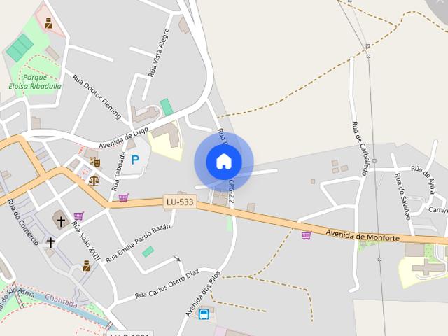 Apartamento en alquiler en Chantada
