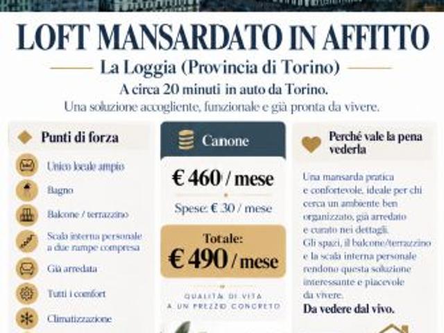 Attico in affitto a Piemonte, Torino