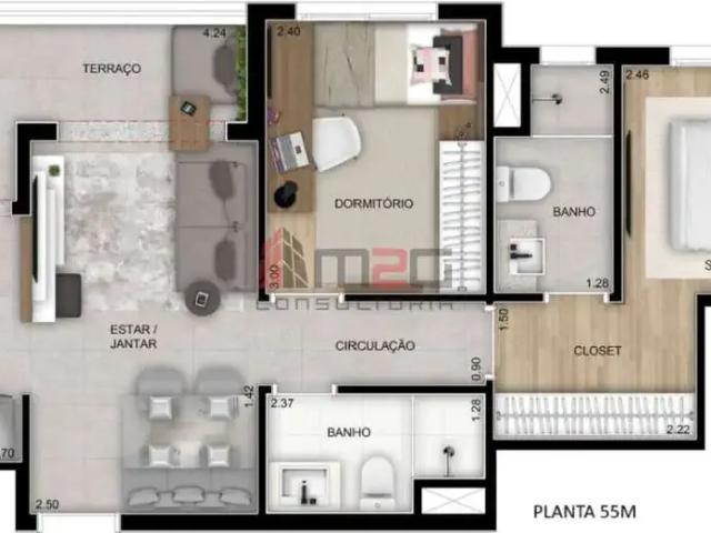 Loft aluguel em Vila Anastácio, São Paulo