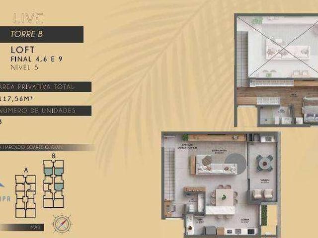 Loft venda em Região Geográfica Imediata de Florianópolis, Desterro