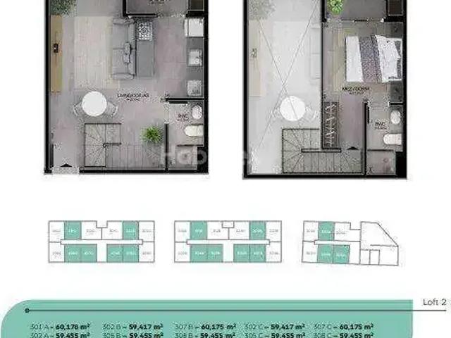 Loft venda em Região Geográfica Imediata de Florianópolis, Desterro