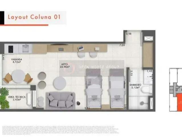 Loft venda em Região Geográfica Imediata do Rio de Janeiro, Região Metropolitana do Rio de Janeiro