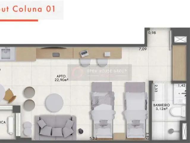 Loft venda em Região Geográfica Imediata do Rio de Janeiro, Região Metropolitana do Rio de Janeiro