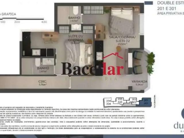 Loft venda em Região Geográfica Imediata do Rio de Janeiro, Região Metropolitana do Rio de Janeiro